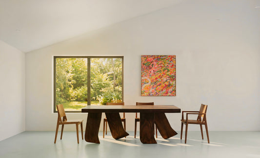 The ¨Barefoot¨ dining table
