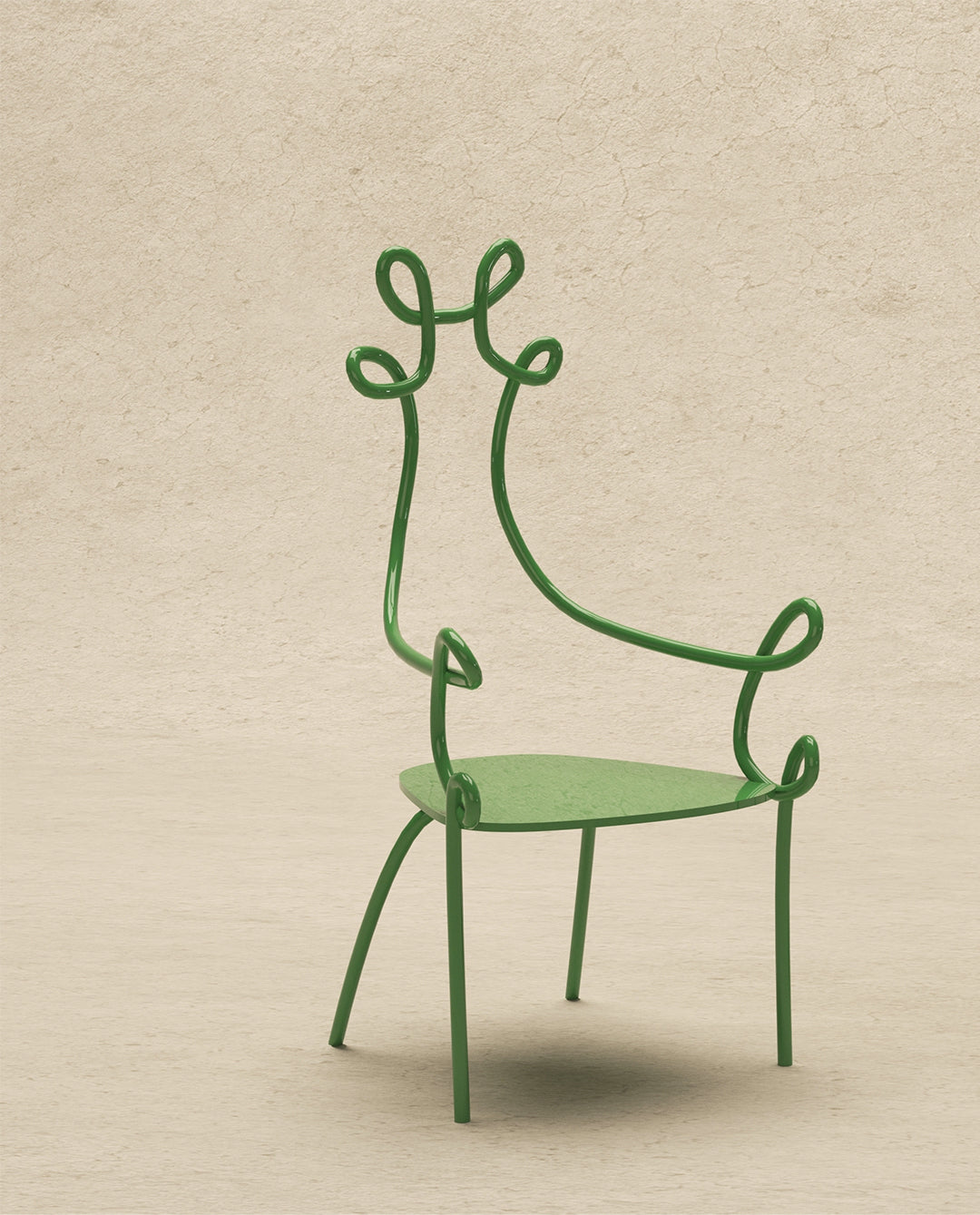 Kilzi_Designer-Lamp_Collectible-design_Spanish-designer_Design-Miami_Mush-Lamps_Organic-design_Brutalist-design_Contemporary-lighting_Nature inspired-design_Design-Lamp_Fibreglass-Lamp_The-Narbonne-Chair_2