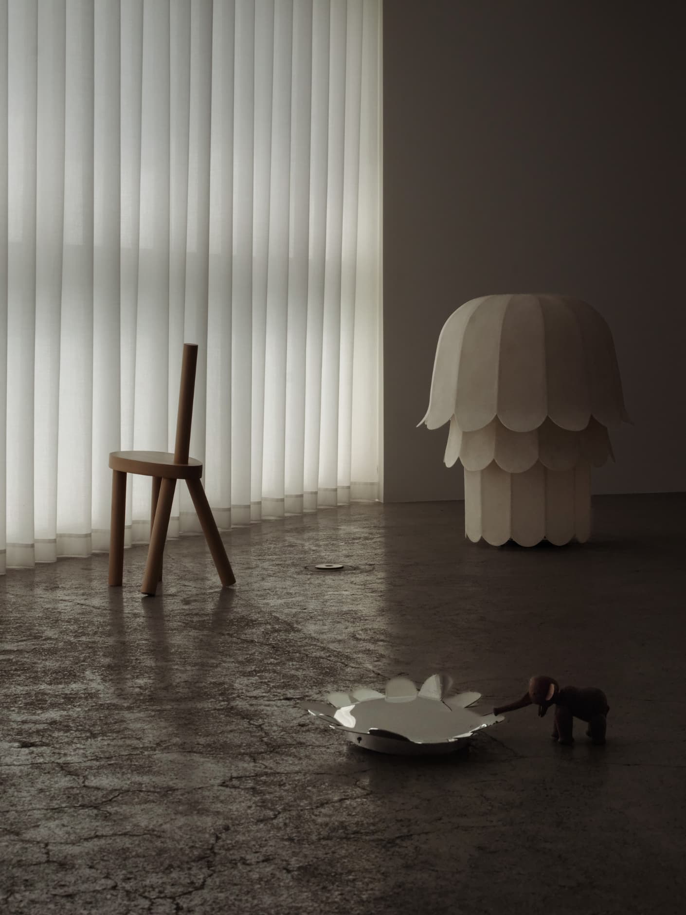 【レア商品】KI-E-KLAIR Floor Lamp CRESTVIEW COLLECTIONS 66.5