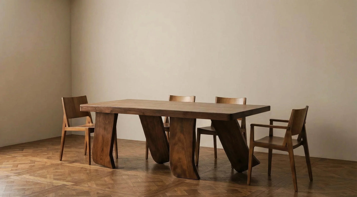 The ¨Barefoot¨ dining table