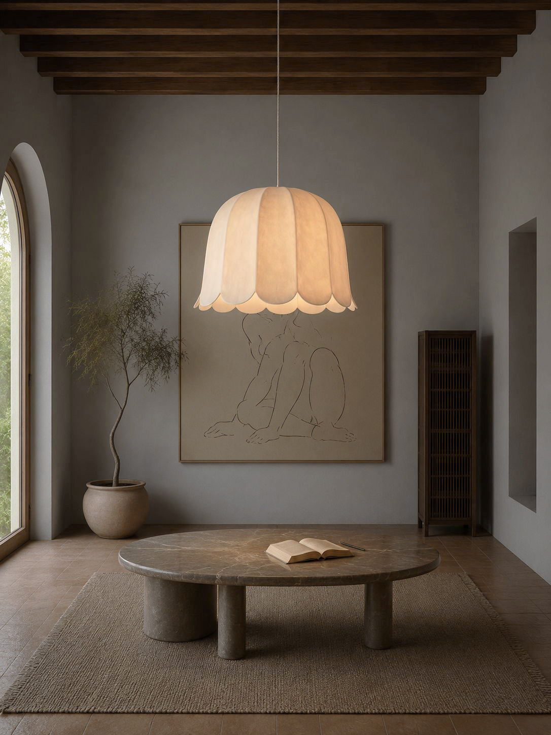 The ¨Feather¨ Pendant - Model 1